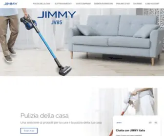 Jimmyitalia.it(Sito ufficiale JIMMY Italia) Screenshot