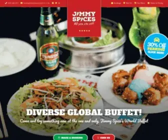 Jimmyspices.co.uk(Book Jimmy Spice’s Global Buffet today) Screenshot