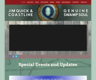 Jimquick.com(Official Website of Jim Quick & Coastline) Screenshot