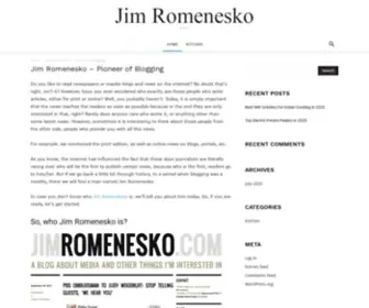 Jimromenesko.com(Jim Romenesko) Screenshot