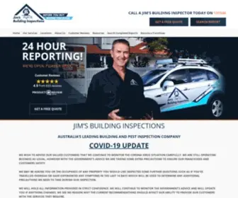 Jimsbuildinginspections.com.au(Building And Pest Inspections) Screenshot