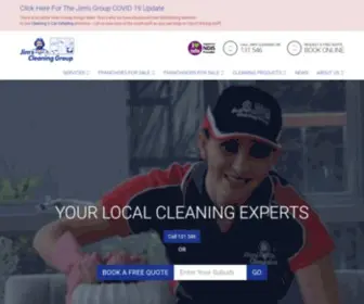 Jimscleaning.net.au(Home and Office Cleaning Services) Screenshot