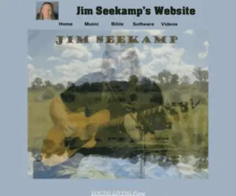 Jimseekamp.com(Jim Seekamp's Web site) Screenshot