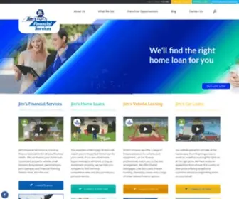 Jimsfinancialservices.com.au(Finance) Screenshot