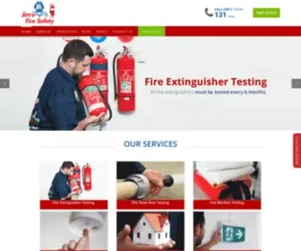 Jimsfiresafety.com.au(Fire Protection & Fire Equipment Services Australia) Screenshot