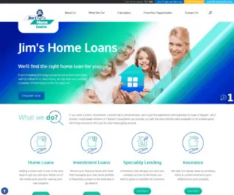 Jimshomeloans.com.au(Jimshomeloans) Screenshot
