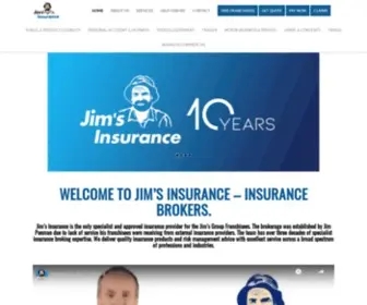 Jimsinsurance.net.au(Jim's Insurance) Screenshot