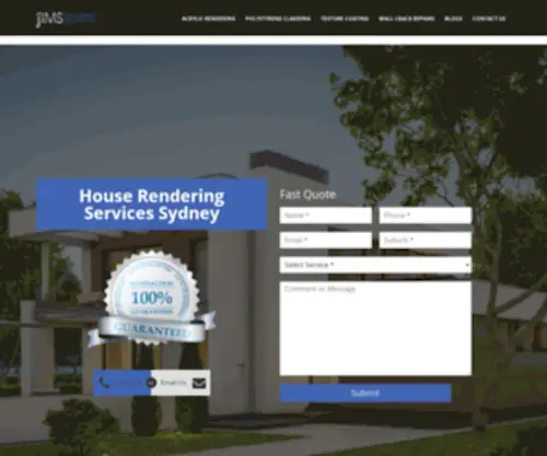 Jimsrenderingsydney.com.au(24 Hours) Screenshot