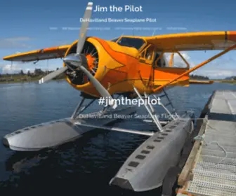 Jimthepilot.com(DeHavilland Beaver Seaplane Pilot) Screenshot