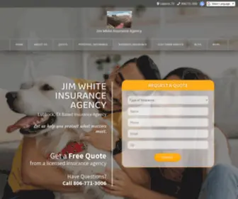 Jimwhiteinsurance.com(Jimwhiteinsurance) Screenshot