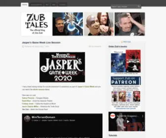 JimZub.com(Zub Tales) Screenshot