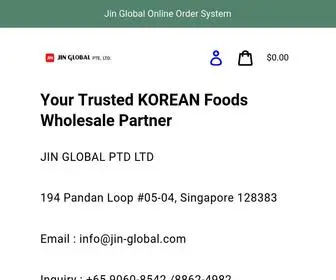 Jin-Global.com(Jin Global Pte Ltd) Screenshot