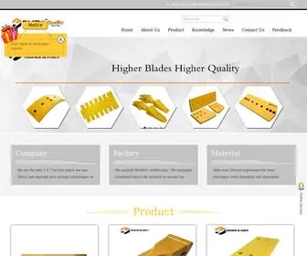 Jinanhigherblades.com(Higher Blades) Screenshot