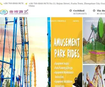 Jinboride.com(Theme Park Amusement Ride Manufacturer) Screenshot