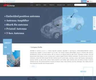 Jinchanggps.com(Zhejiang JC Antenna Co) Screenshot