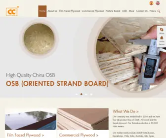 Jinchaotimber.com(CC OSB) Screenshot