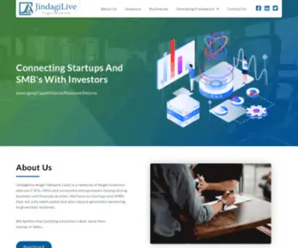 Jindagiliveangels.com(Jindagilive Investor Network) Screenshot