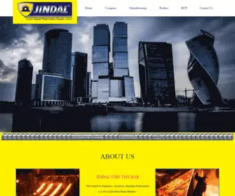 Jindalhissar.co.in(JINDAL UHD TMT BAR) Screenshot