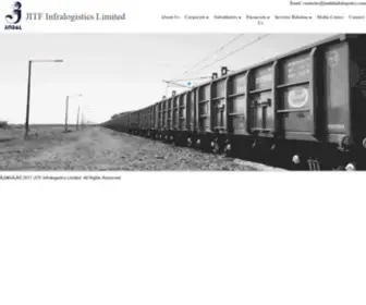 Jindalinfralogistics.com(JITF Infralogistics Limited) Screenshot
