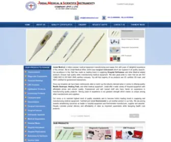 Jindalmedical.com(Surgical Instruments) Screenshot