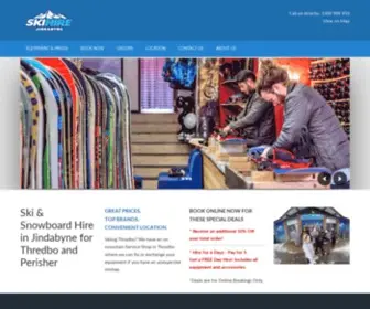 Jindyskihire.com.au(Ski hire shop in East Jindabyne) Screenshot