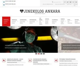 Jinekologankara.com(Ankara Jinekoloji Merkezi) Screenshot