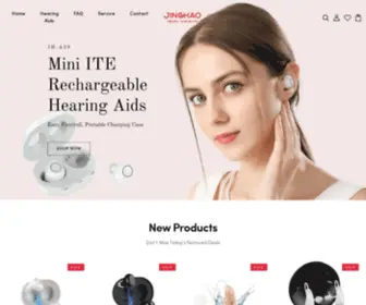 Jinghaomedical.com(Hearing aids factory price outlet) Screenshot