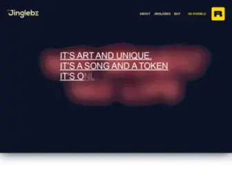 Jinglebe.com(100 selected NFT jingle tokens made for u with love) Screenshot