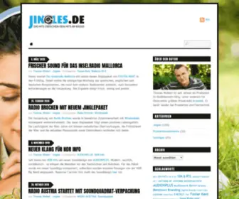 Jingles.de(Die Hits zwischen den Hits im Radio) Screenshot