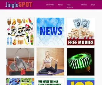 Jinglespot.com(JingleSPOT Network) Screenshot