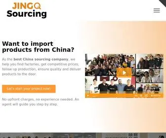 Jingsourcing.com(China Sourcing Agent Trusted byClients) Screenshot