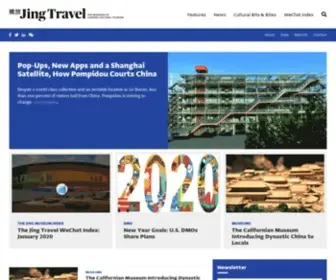 Jingtravel.com(The Business of Global Chinese Travel) Screenshot
