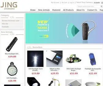 Jingzhongbao.com(Jingzhongbao Cloth Store) Screenshot