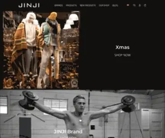 Jinji.fr(E-shop vêtements et accessoires pour homme) Screenshot