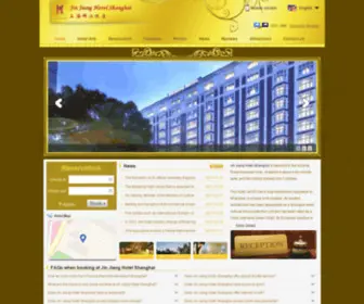 Jinjiang-Hotel.com(Jin Jiang Hotel Shanghai) Screenshot
