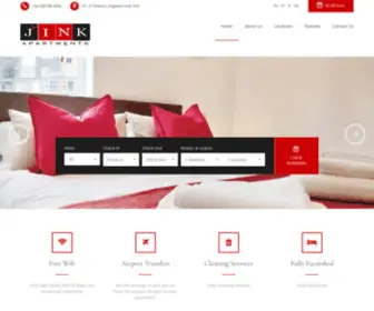 Jinkapartments.co.uk(Home Away From Home) Screenshot