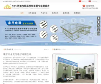 Jinlongbao.com(肇庆市金龙宝电子有限公司) Screenshot