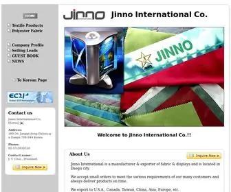 Jinnointl.com(Jinno International Co) Screenshot