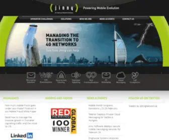 Jinnysoftware.com(Jinny Software is Now Part of Enghouse Networks) Screenshot