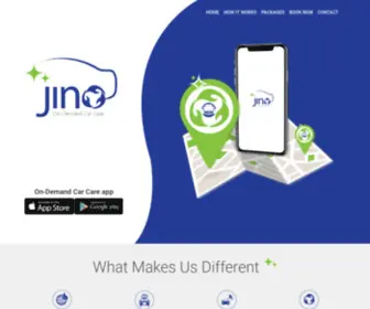 Jino.ae(On Demand Car Wash App) Screenshot