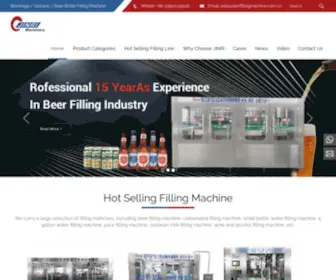 Jinri-Machinery.com(JINRI Beverage Machinery) Screenshot