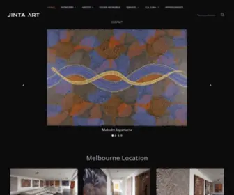 Jintaart.com.au(JINTA FINE ARTS) Screenshot