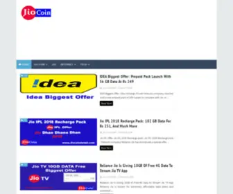 Jiocoindetail.com(Jio Coin Detail) Screenshot