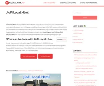 Jiofi-Local-HTML.com(Jiofi Local HTML) Screenshot