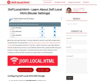 Jiofi-Local-HTMLT.com(JioFi Login to web admin panel at http://jiofi.local.html) Screenshot