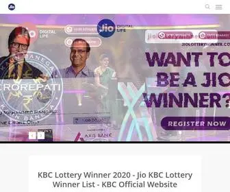 Jiolotterywinner.com Screenshot