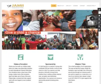 Jiom.org(Jamii International Outreach Ministries Saving One Child At A Time) Screenshot