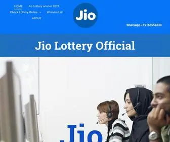 Jioprize.com Screenshot