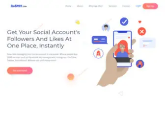Jiosmm.com(SMM Panel Reseller Tool) Screenshot