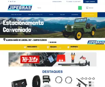 Jipebras.com.br(Peças) Screenshot